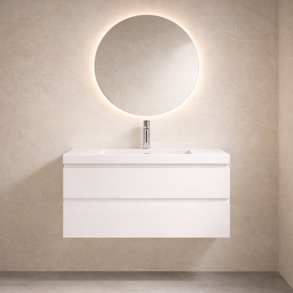 Single Floating Vanity · LUMERA
