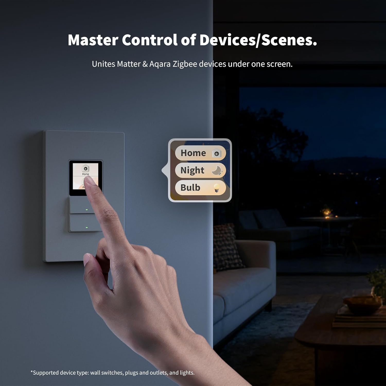 Smart Light Switch · Touchscreen · S100 US