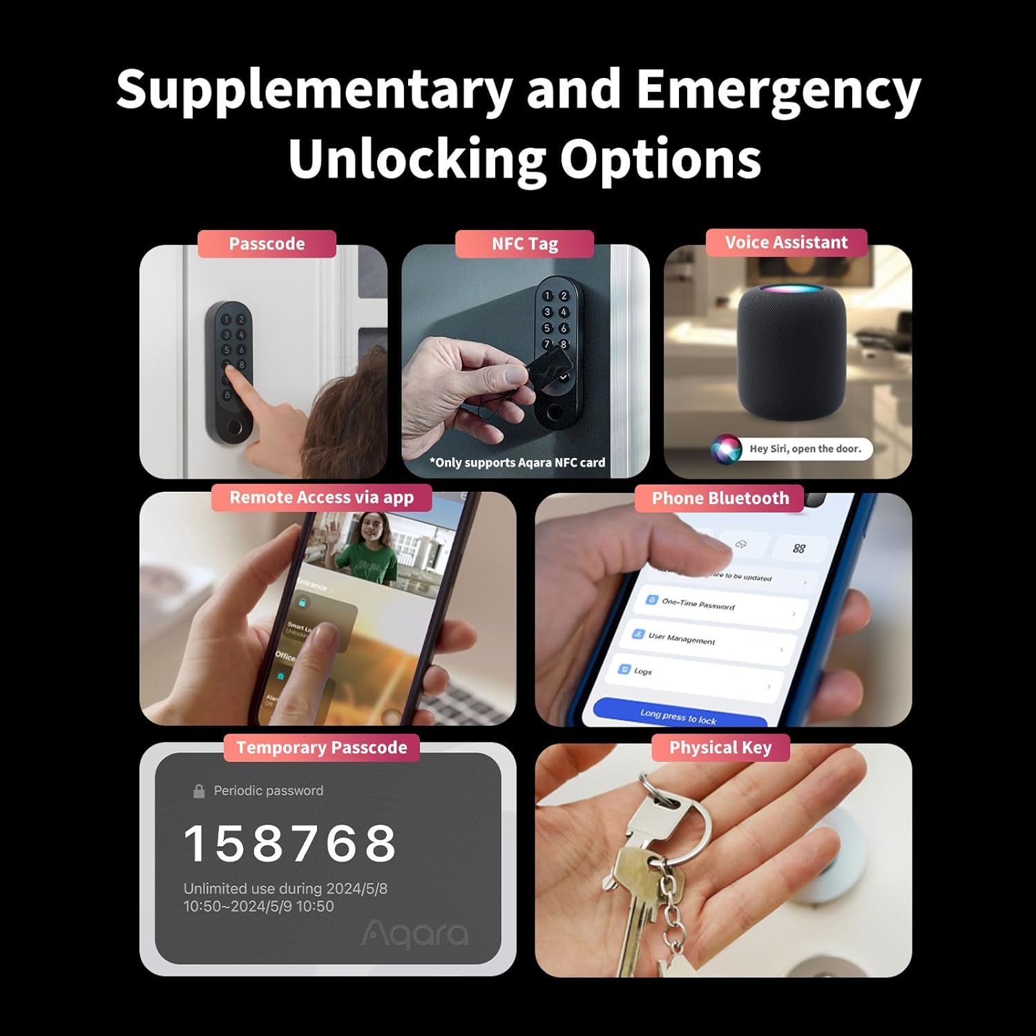 Smart Door Lock · Retrofit Lock · U200