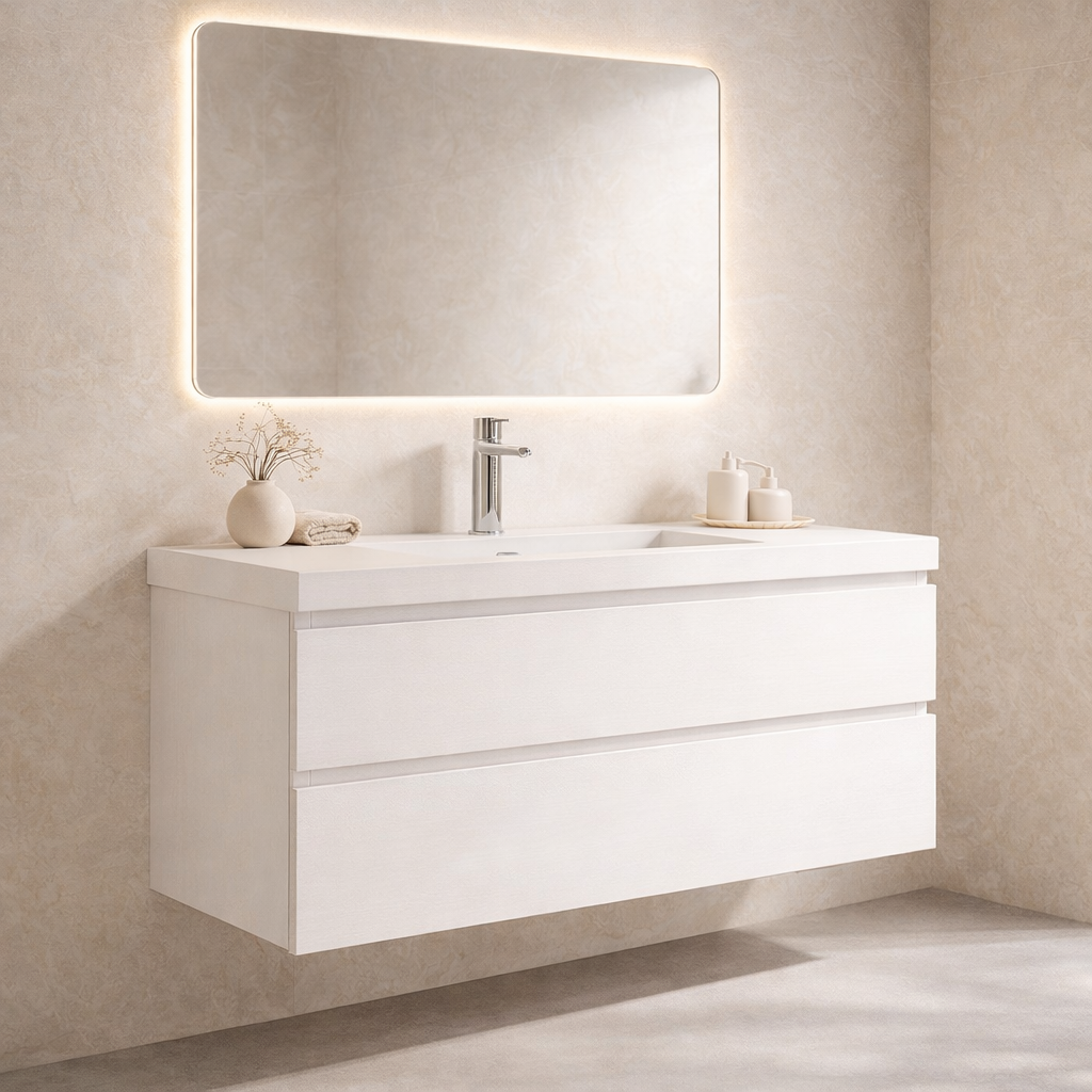 Single Floating Vanity · LUMERA