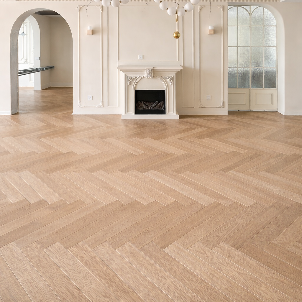Chevron& Herringbone · Wheat Berry