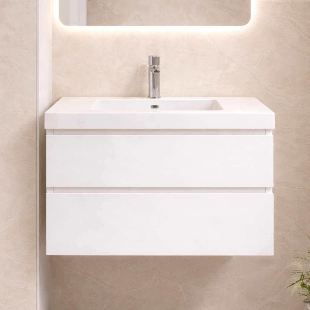 Single Floating Vanity · LUMERA
