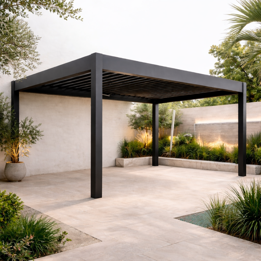 Smart Outdoor Pergola · NOIR