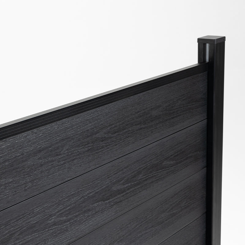 WPC Outdoor Fence · Dark