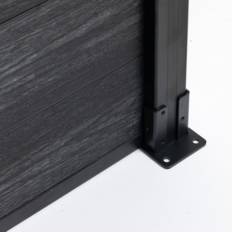 WPC Outdoor Fence · Dark