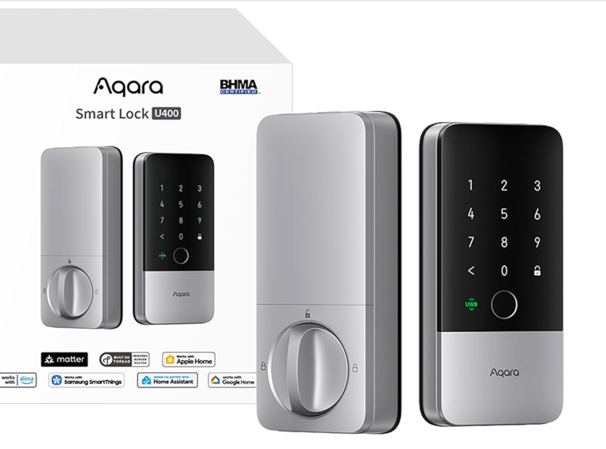 Smart Door Lock · UWB hands-free unlock · U400