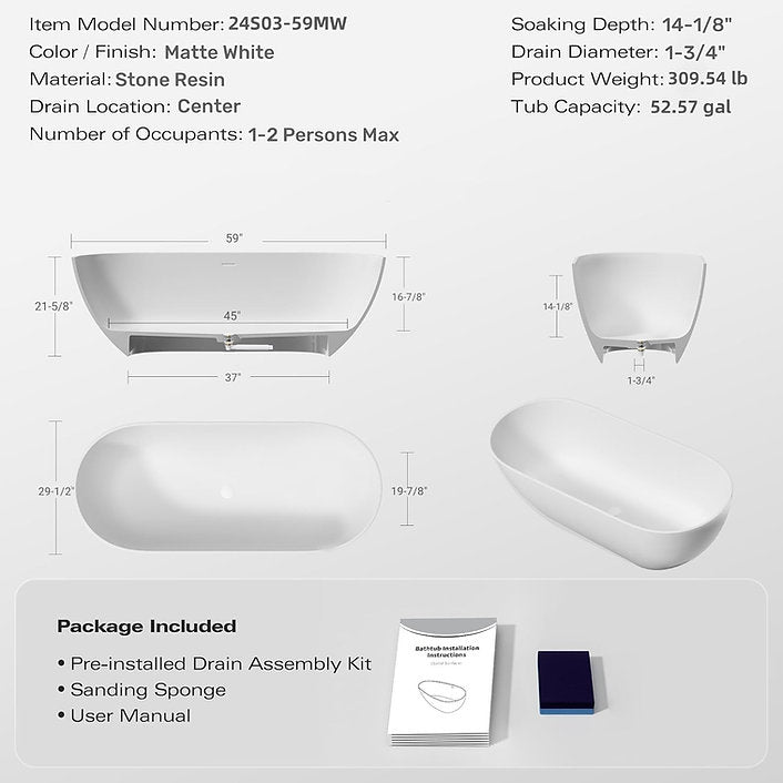 Freestanding Bathtub · Cocoon Bath