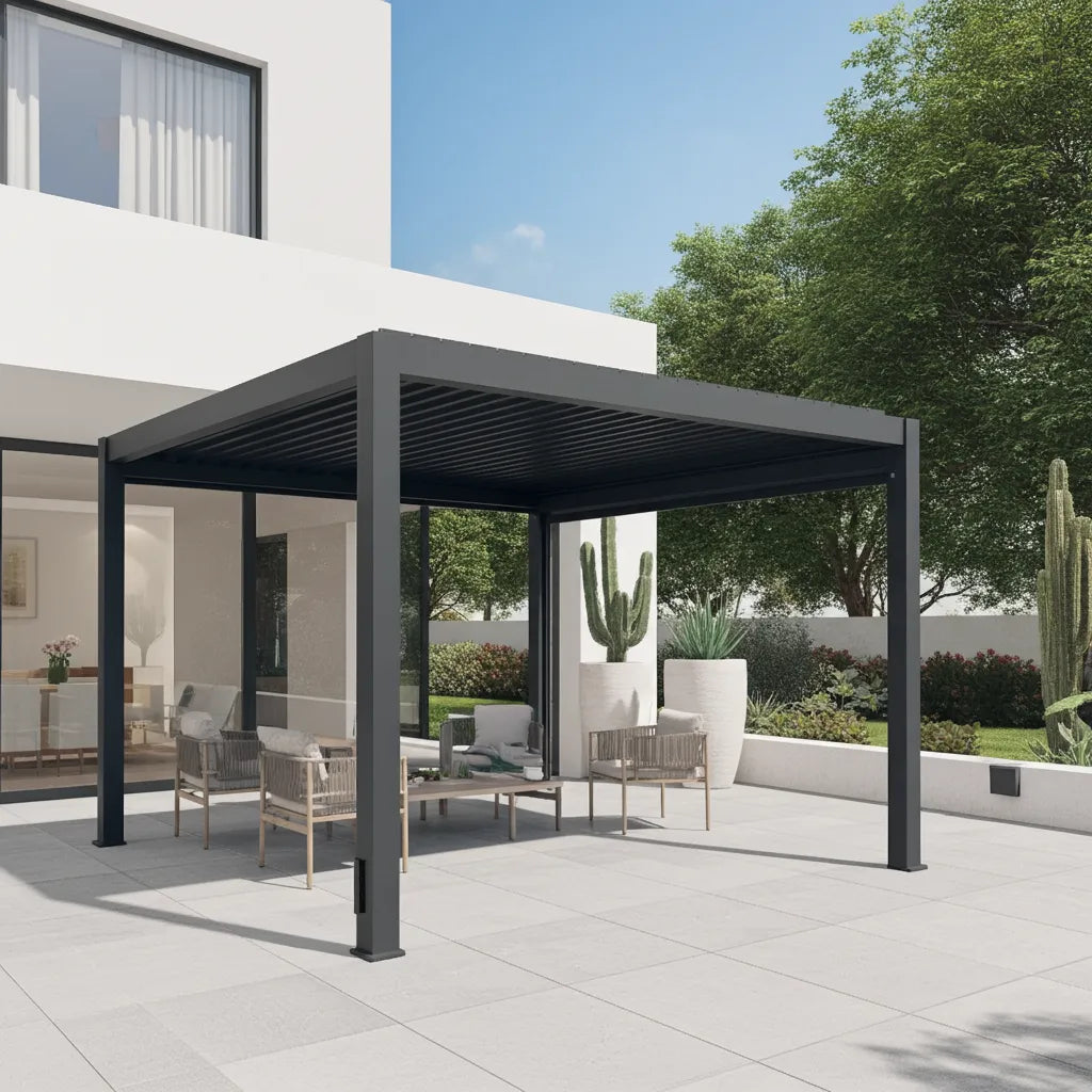 Smart Outdoor Pergola · NOIR
